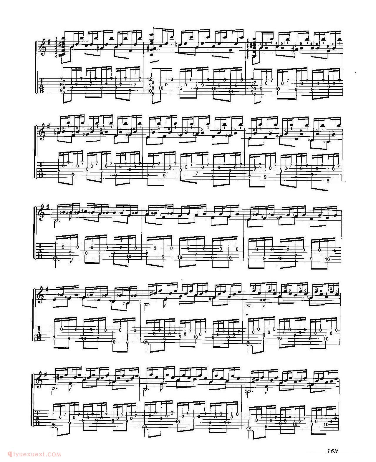 古典吉他名曲[阿斯图利亚斯的传奇]阿尔贝尼斯