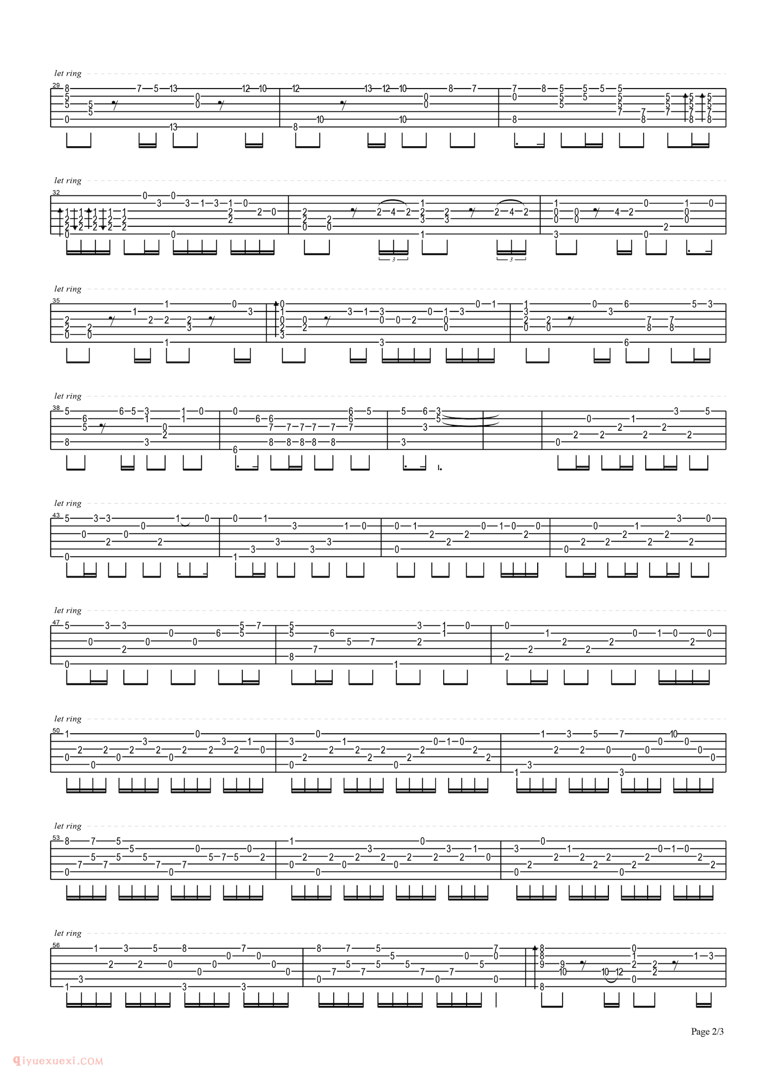 琴歌指弹吉他独奏《The Dawn 亡灵序曲》视频欣赏