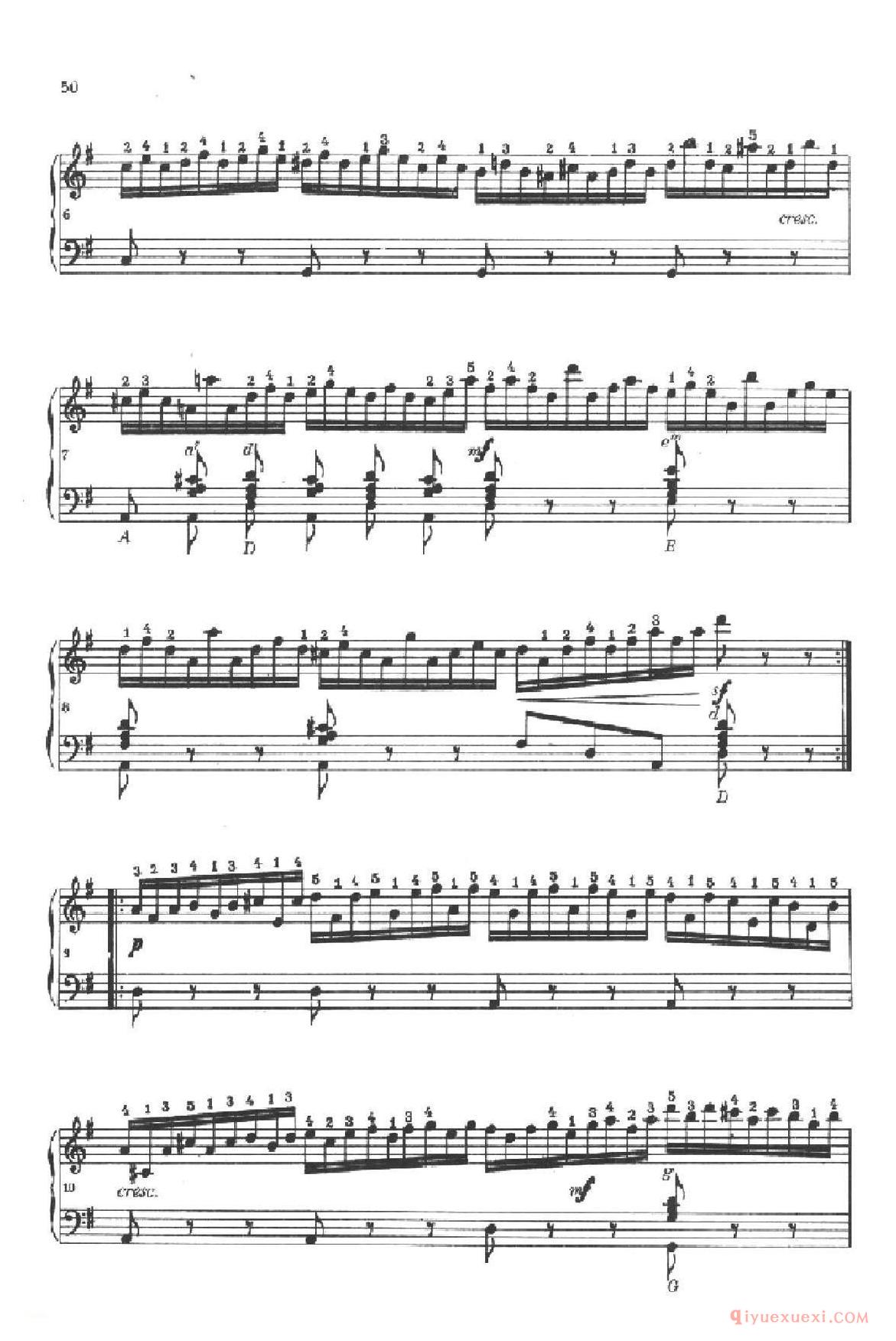 《车尔尼手风琴练习曲集》第Ⅱ册(第21—23首)