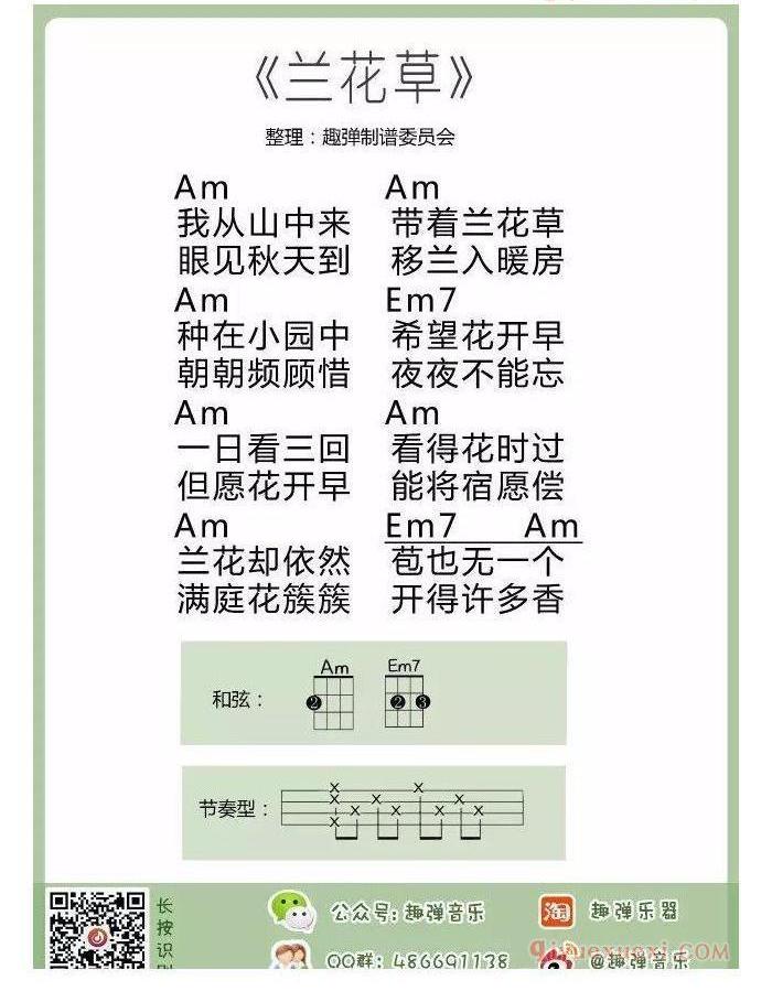 六一儿歌ukulele谱集 | 新手弹唱+指弹谱17首合集(趣弹)