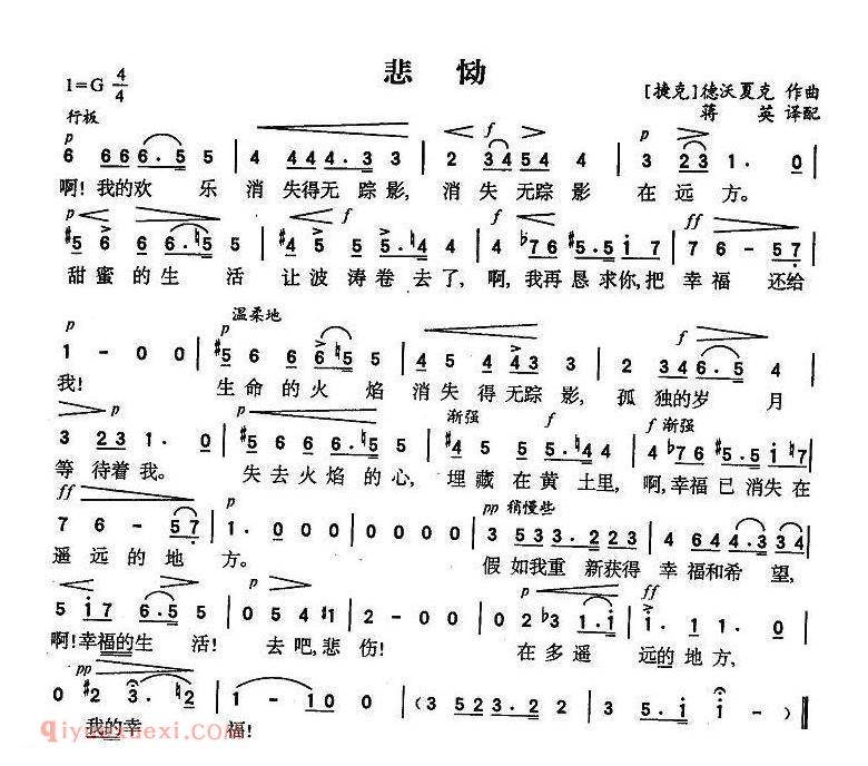 悲恸 | 捷克
