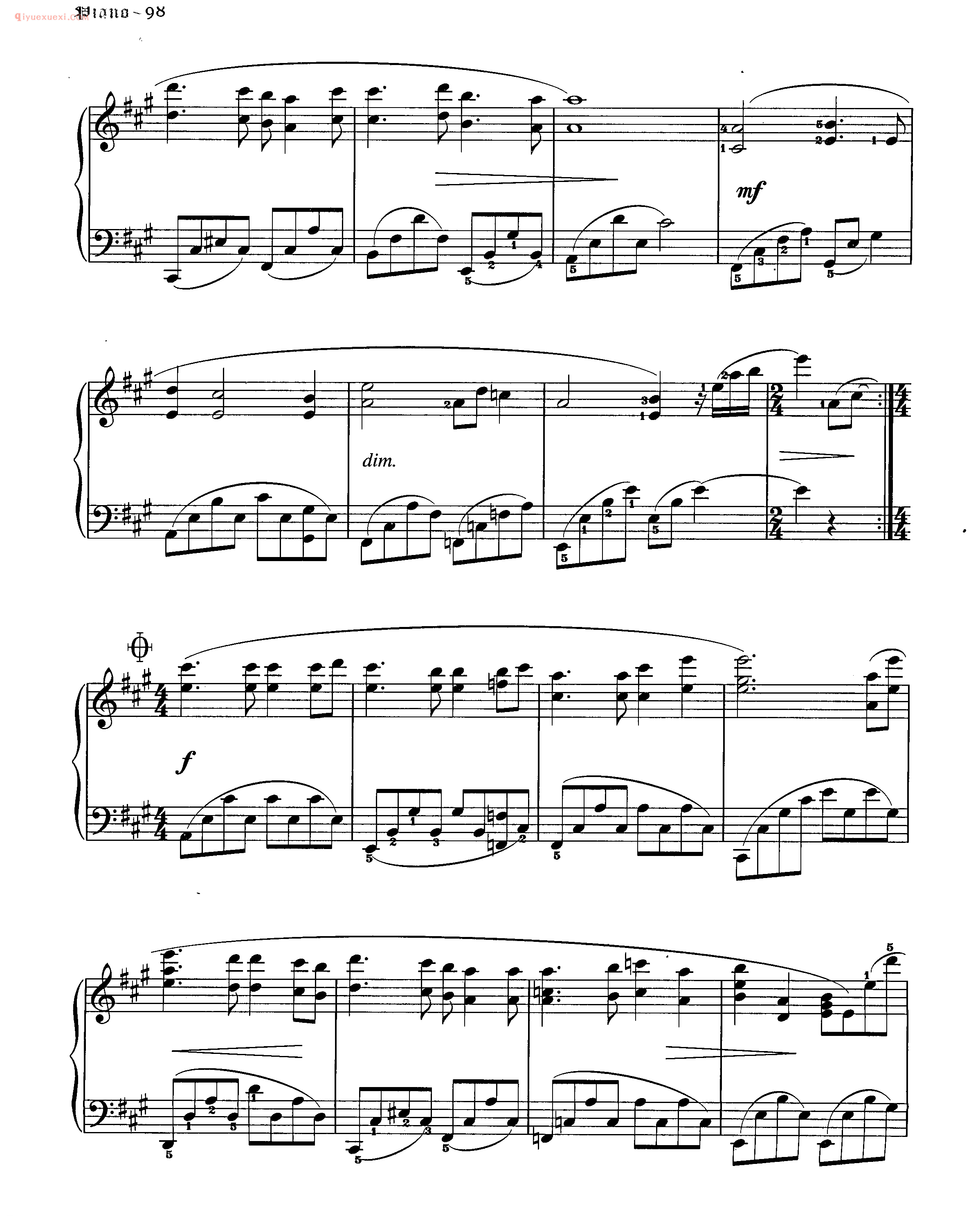 周杰伦歌曲《轨迹》钢琴谱五线谱