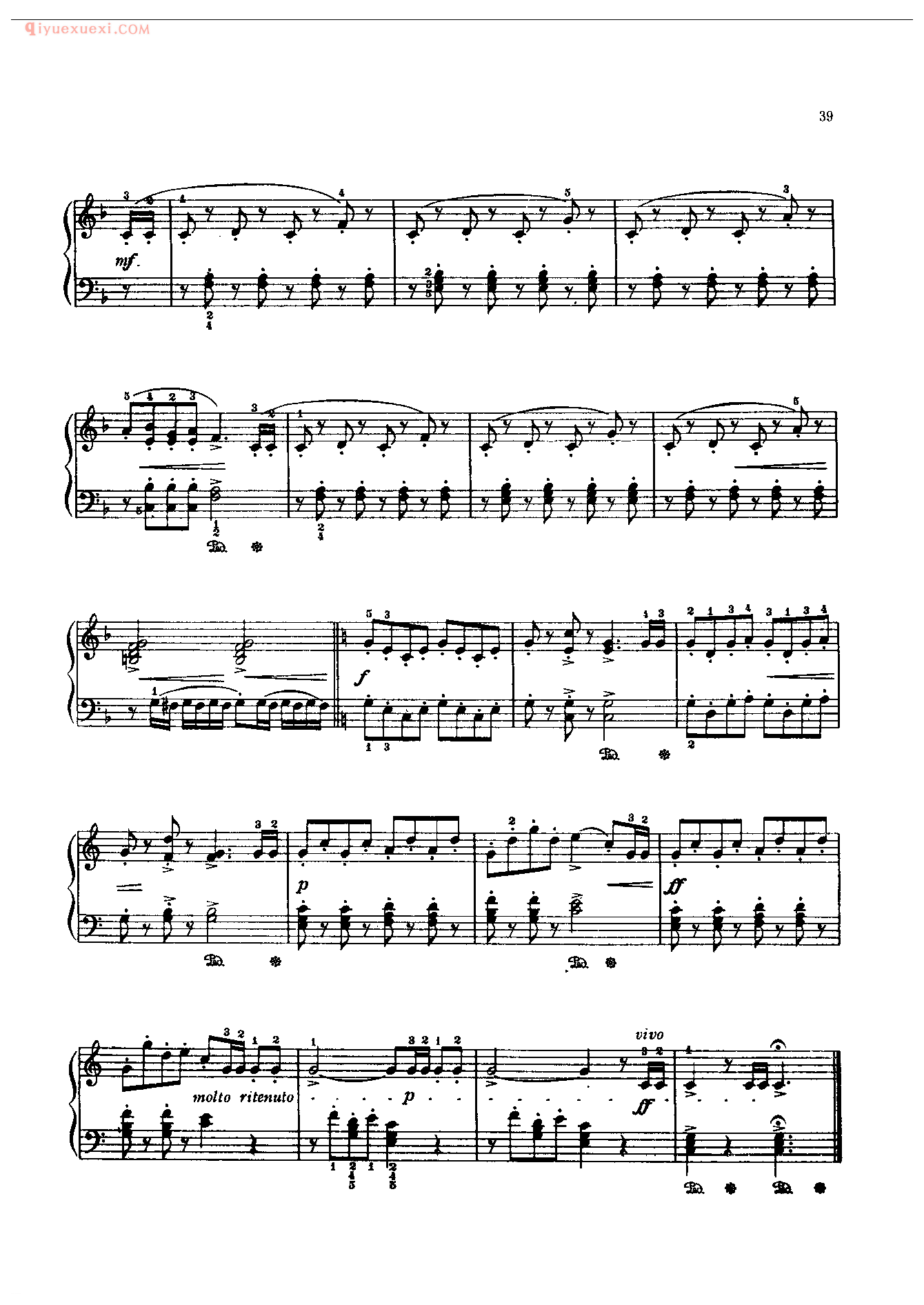钢琴曲精选_号手小夜曲(Trompeterstandchen) 斯宾德勒