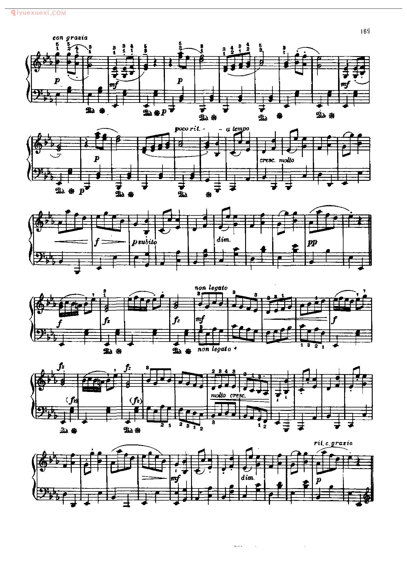 钢琴曲精选:埃科塞斯舞曲(Ecossaises)贝多芬