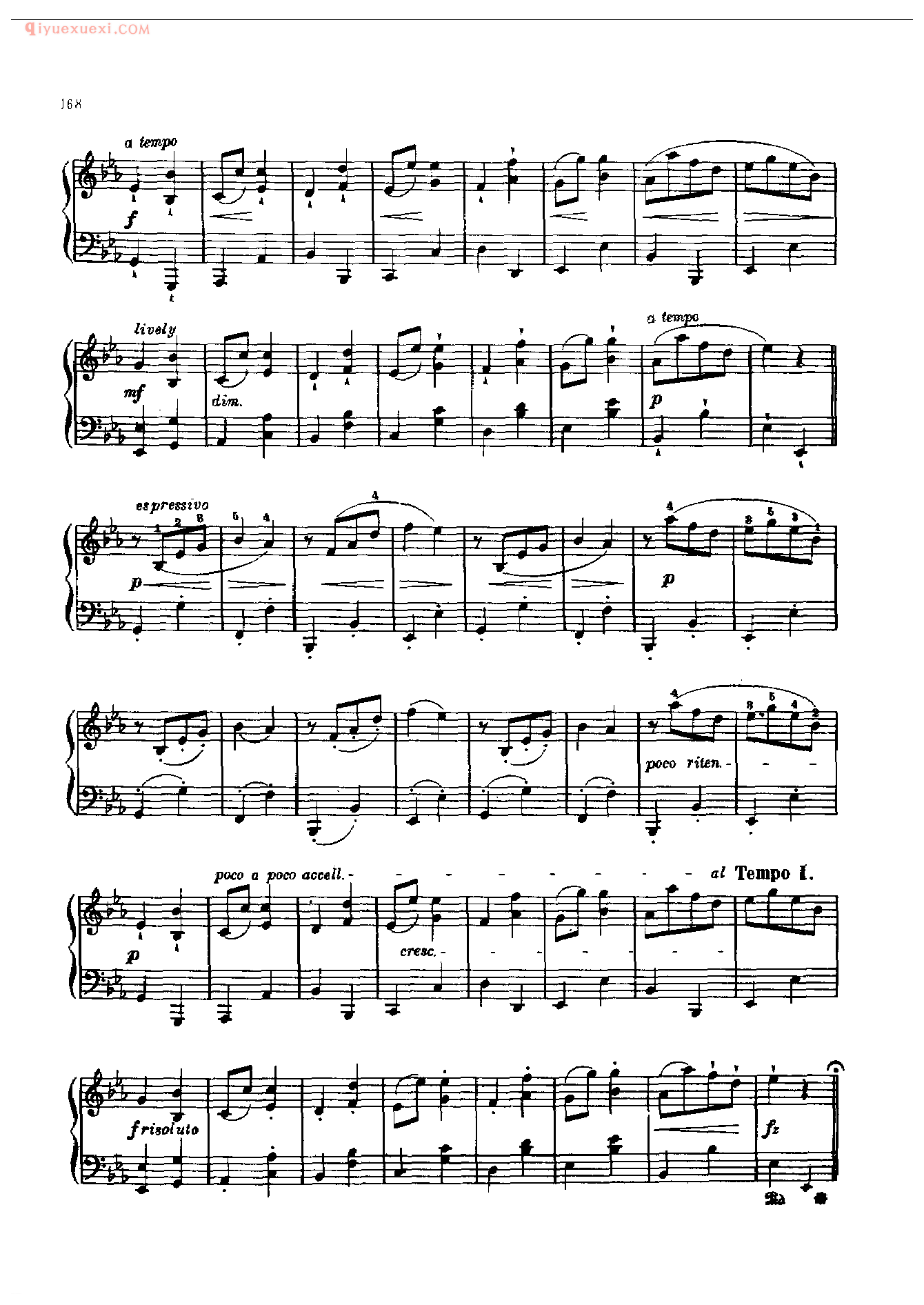 钢琴曲精选:埃科塞斯舞曲(Ecossaises)贝多芬