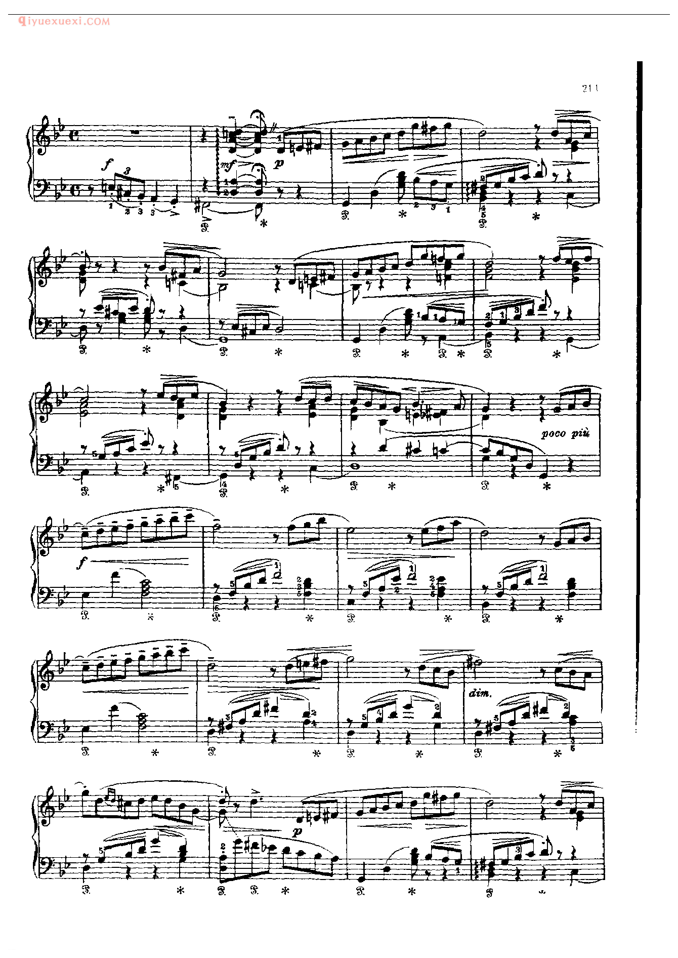 钢琴曲精选:船歌(Barcarolle ~Les Saisons) 柴科夫斯基