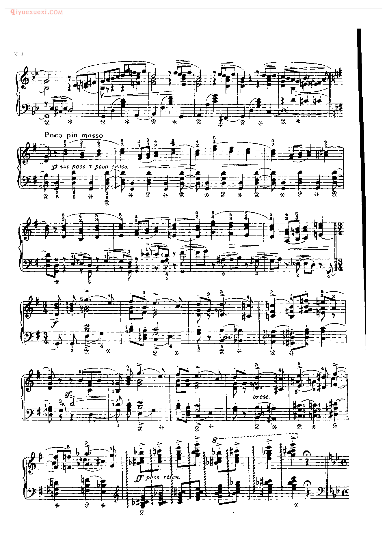钢琴曲精选:船歌(Barcarolle ~Les Saisons) 柴科夫斯基