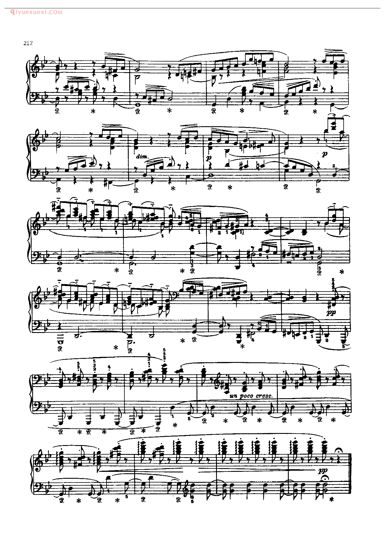 钢琴曲精选：船歌（Barcarolle ~Les Saisons) 柴科夫斯基