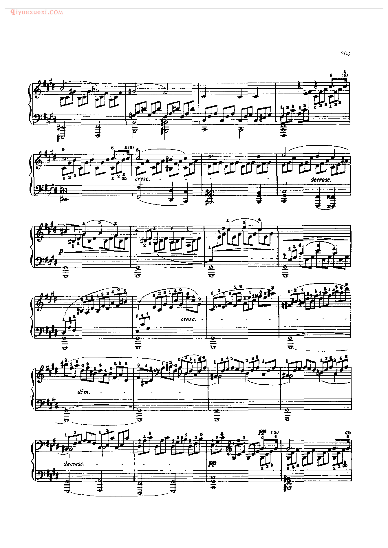 钢琴曲精选:月光曲(Sonata in C Sharp min Mondschein) 贝多芬