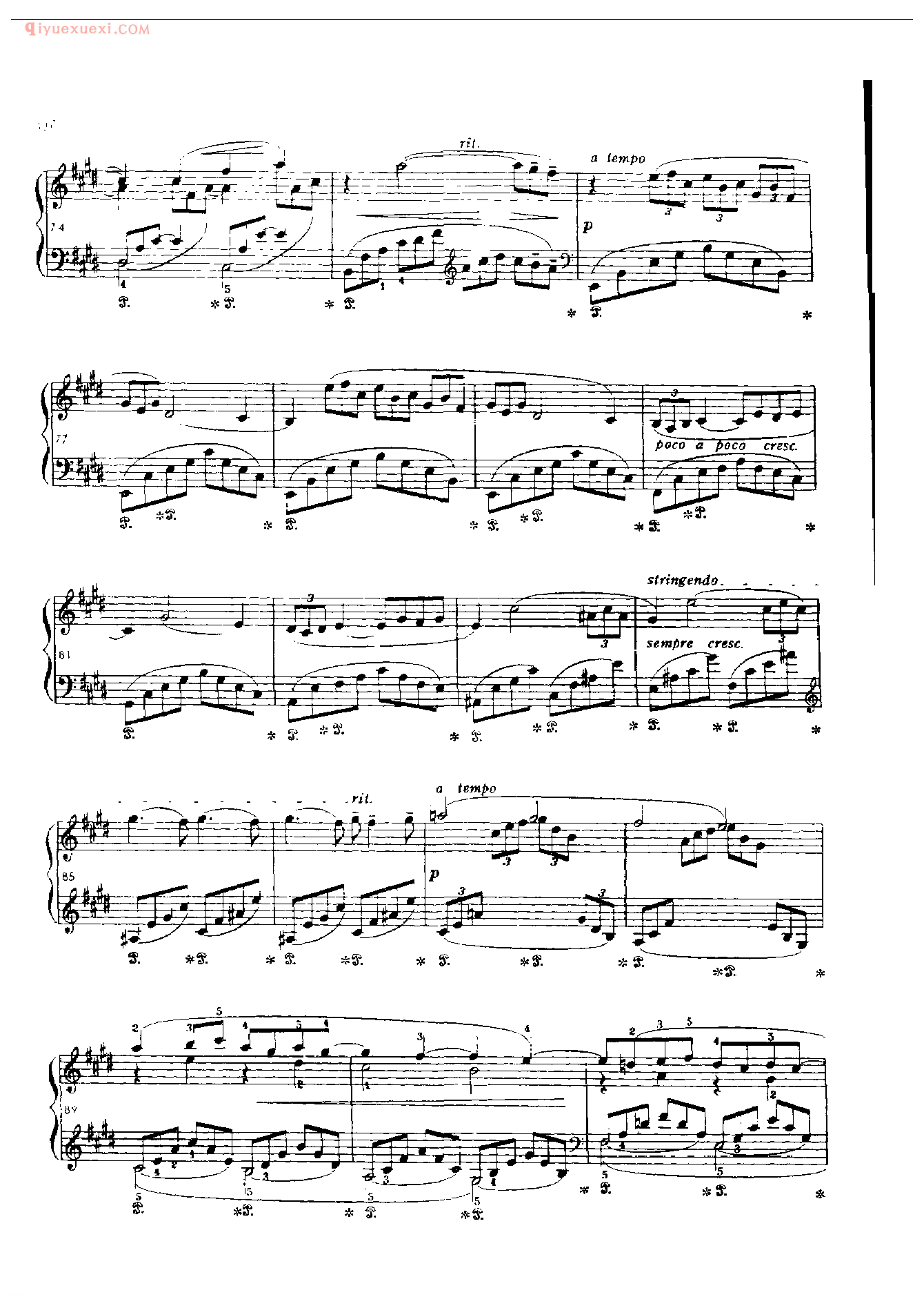 钢琴曲精选:阿拉伯风格 第1首 (Arabesque 1) 德彪西