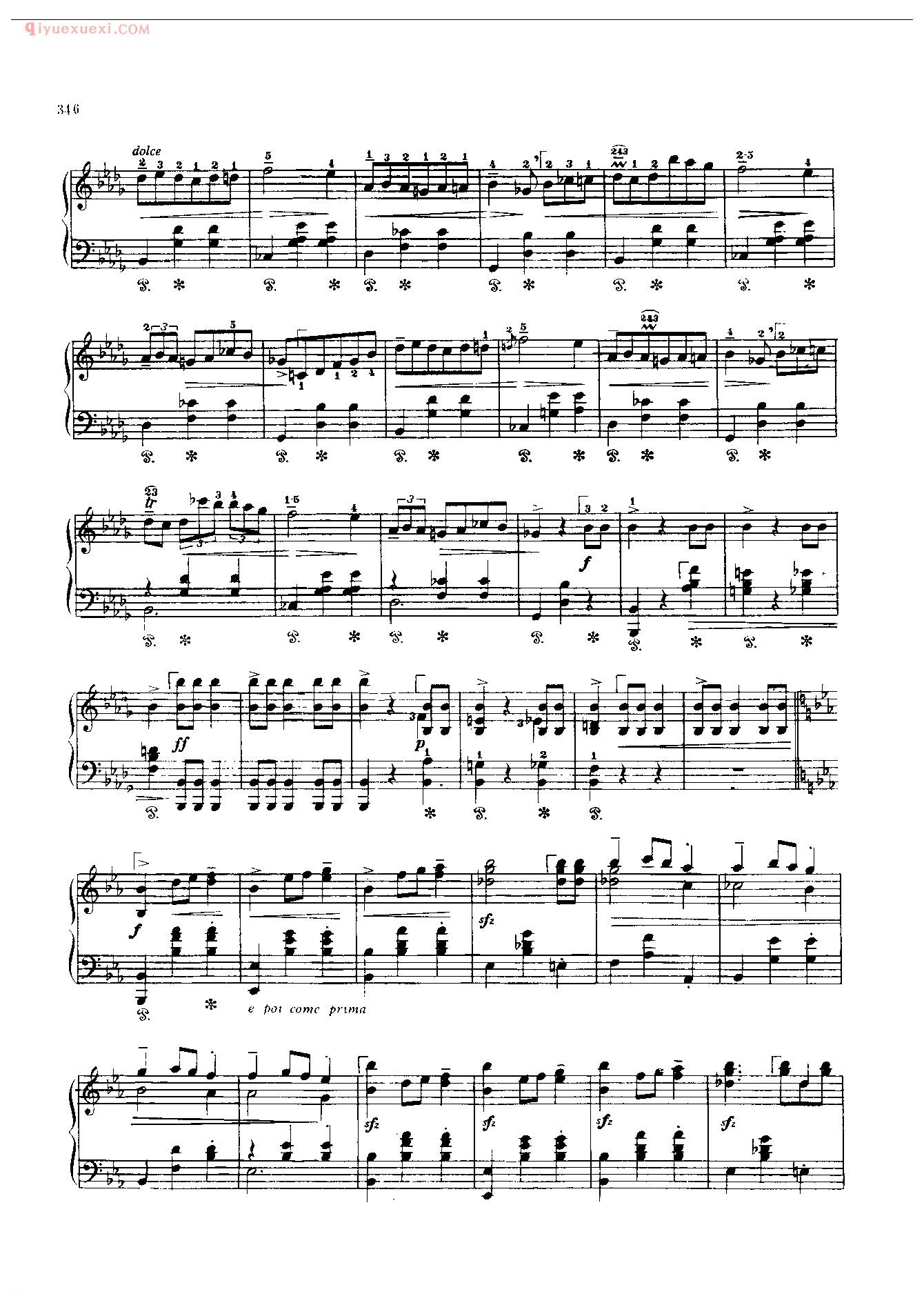 钢琴曲精选:辉煌的大圆舞曲(Grande Valse Brillante) 肖邦