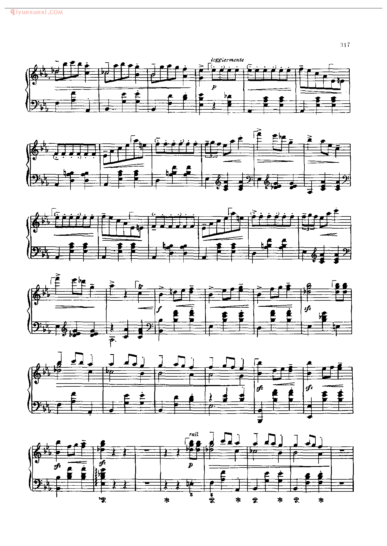 钢琴曲精选:辉煌的大圆舞曲(Grande Valse Brillante) 肖邦