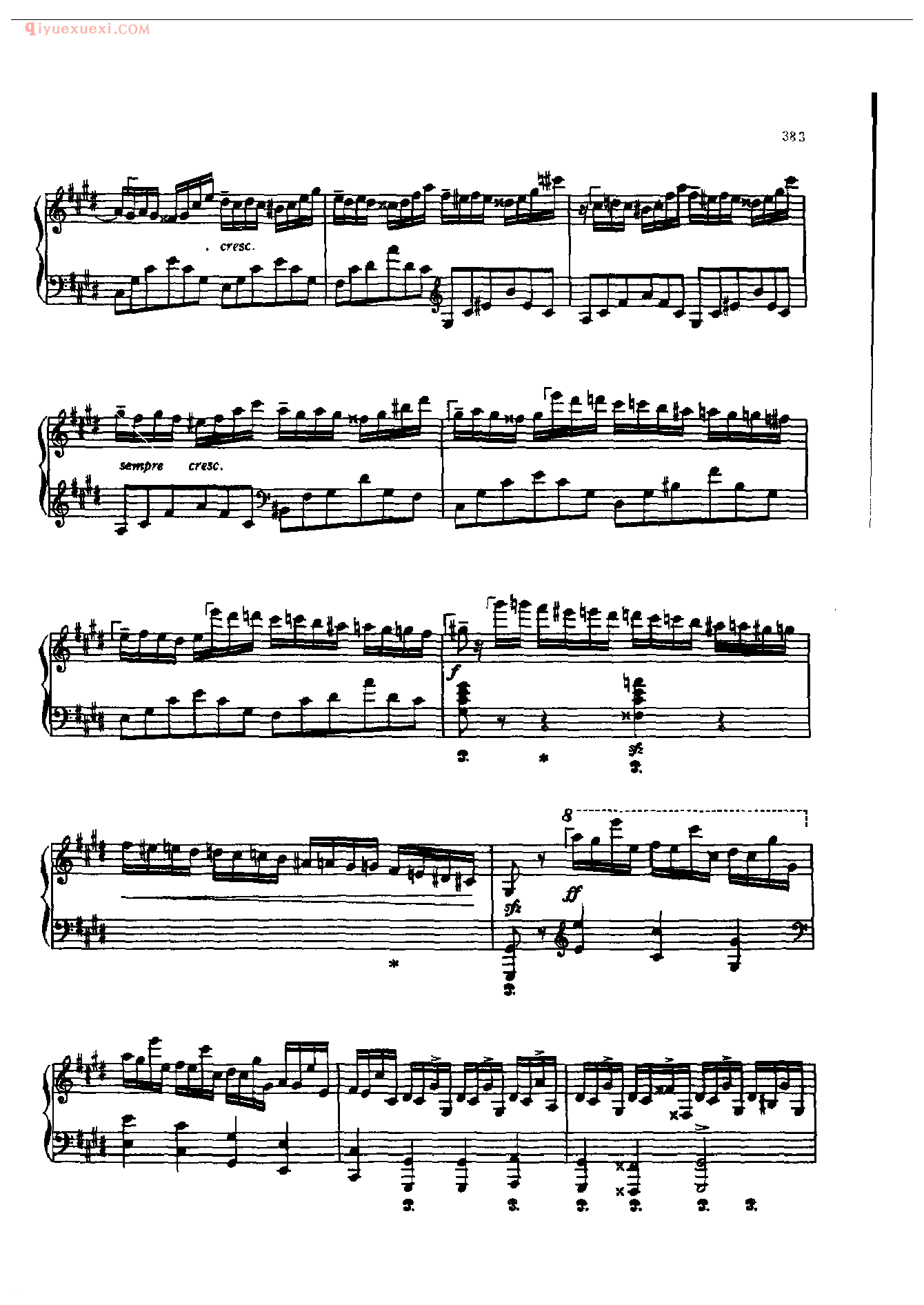 钢琴曲精选:幻想即兴曲(Fantasie-Impromptu) 肖邦
