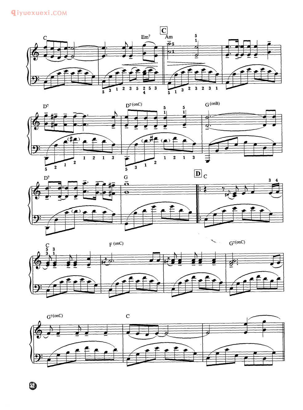 理查德克莱德曼名曲_阿根廷,你别哭泣_钢琴乐谱