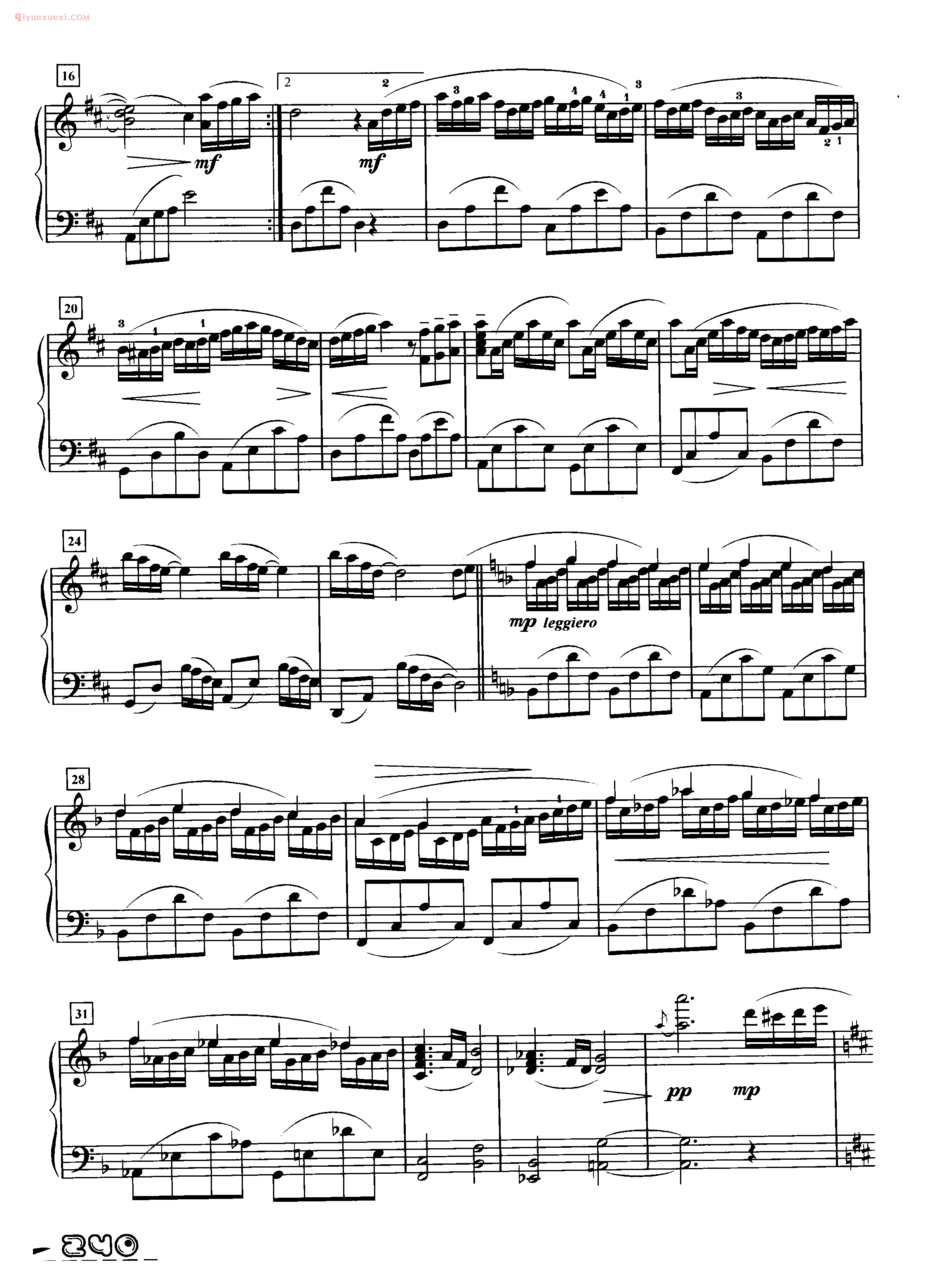 久石让钢琴谱_Spring_选自专辑《Piano Stories 4:Freedom》