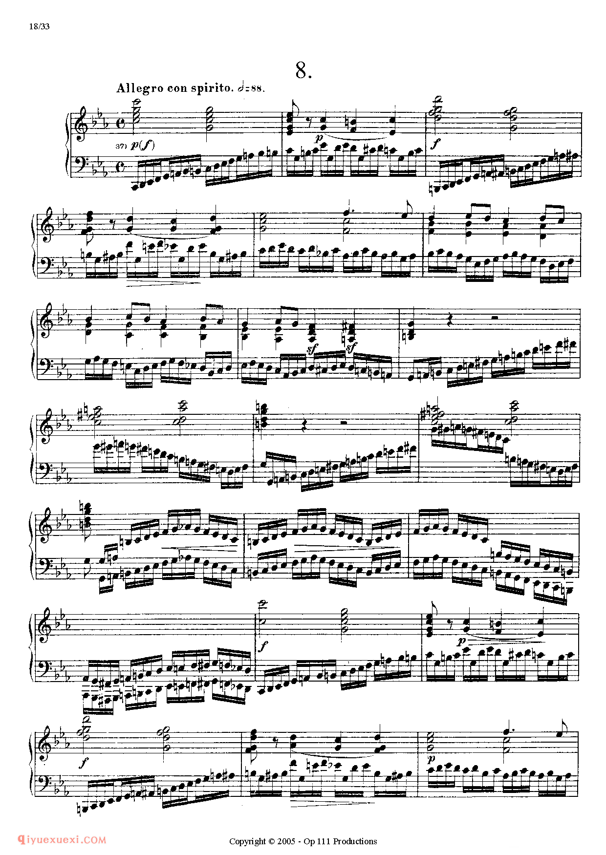 李斯特超级技巧练习曲(Liszt 12 Etudes D'execution Transcendante)初版超技_超高难度钢琴谱