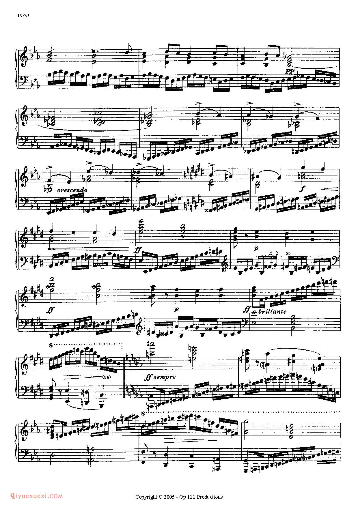 李斯特超级技巧练习曲(Liszt 12 Etudes D'execution Transcendante)初版超技_超高难度钢琴谱