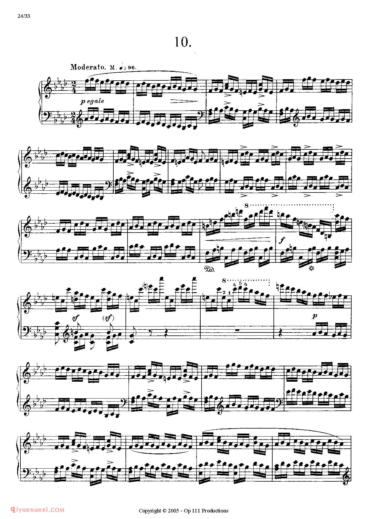 李斯特超级技巧练习曲(Liszt 12 Etudes D'execution Transcendante)初版超技_超高难度钢琴谱