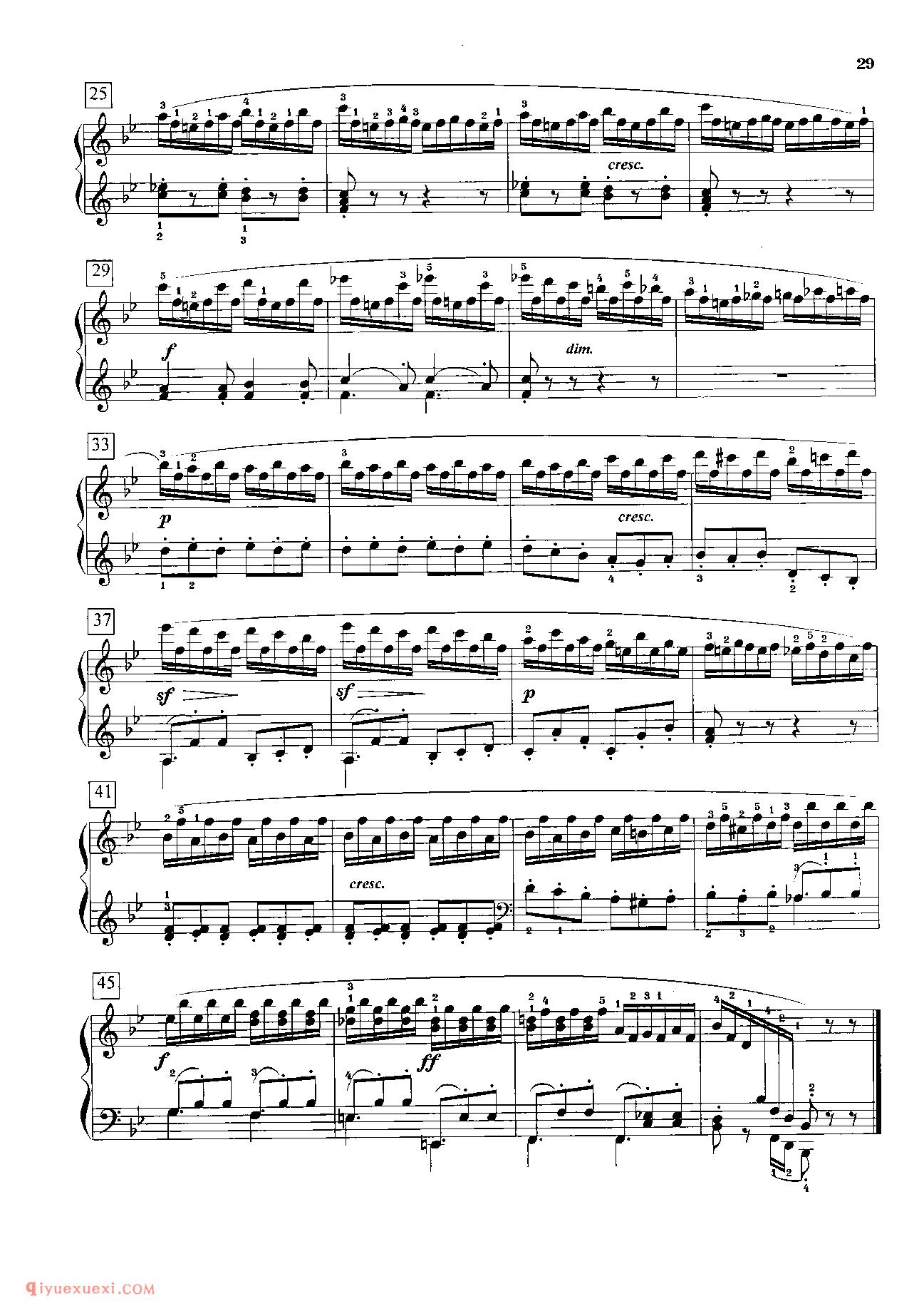 车尔尼钢琴流畅练习曲作品849(1-30首)教学版/程宪伟