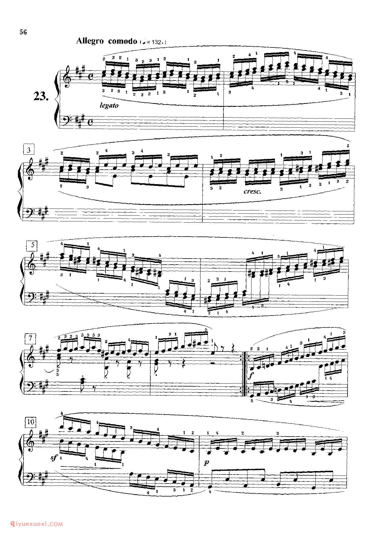 车尔尼钢琴流畅练习曲作品849(1-30首)教学版/程宪伟