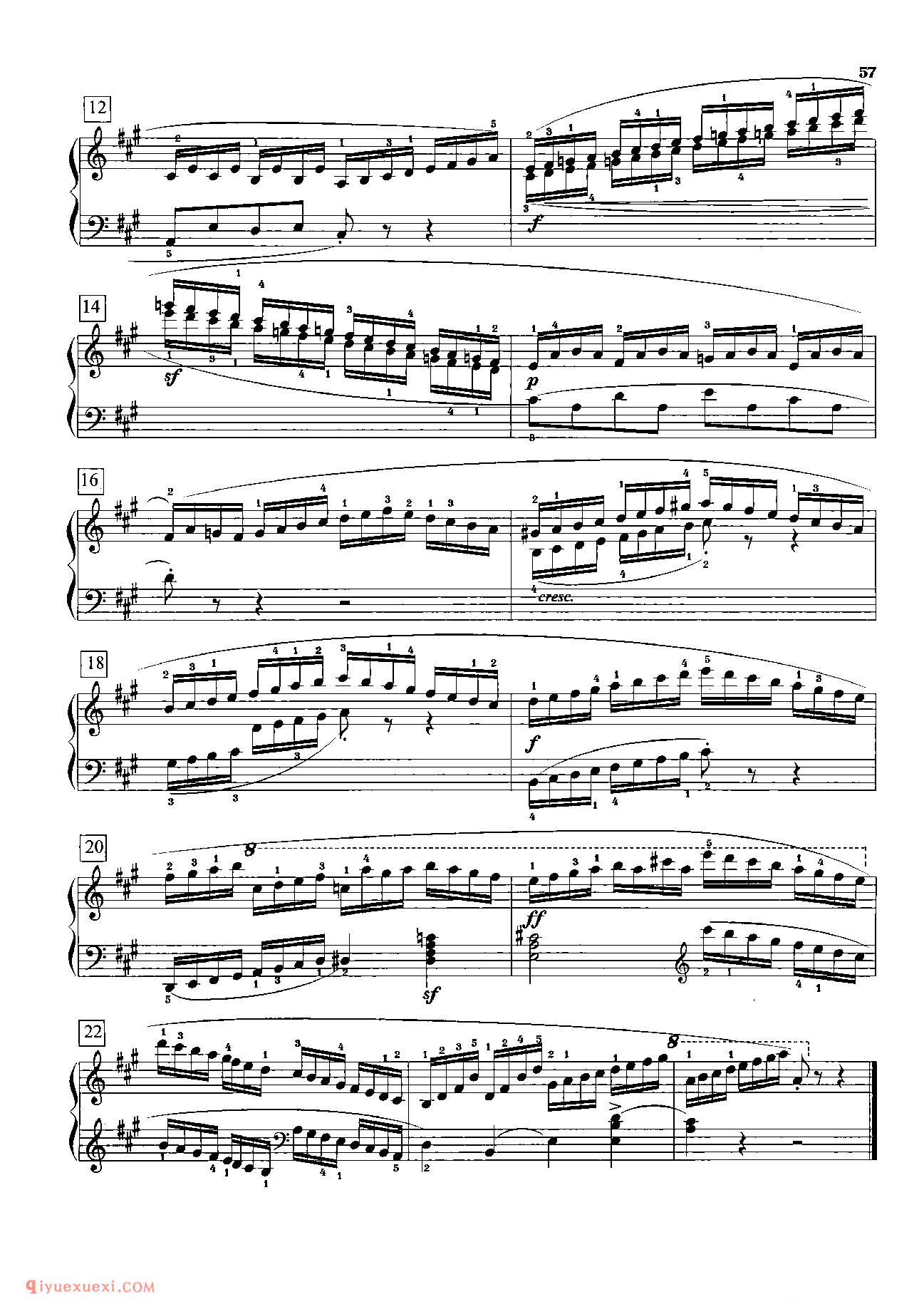 车尔尼钢琴流畅练习曲作品849(1-30首)教学版/程宪伟
