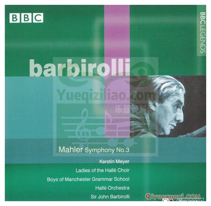 BBC Legends传奇系列下载 | 马勒:第三交响曲(Mahler: Symphony No.3)专辑APE音乐欣赏