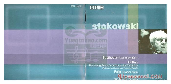 BBC Legends传奇系列 | 贝多芬:第七交响曲 / 布里顿:青少年管弦乐队指南 (普赛尔主题变奏与赋格)专辑APE音乐欣赏