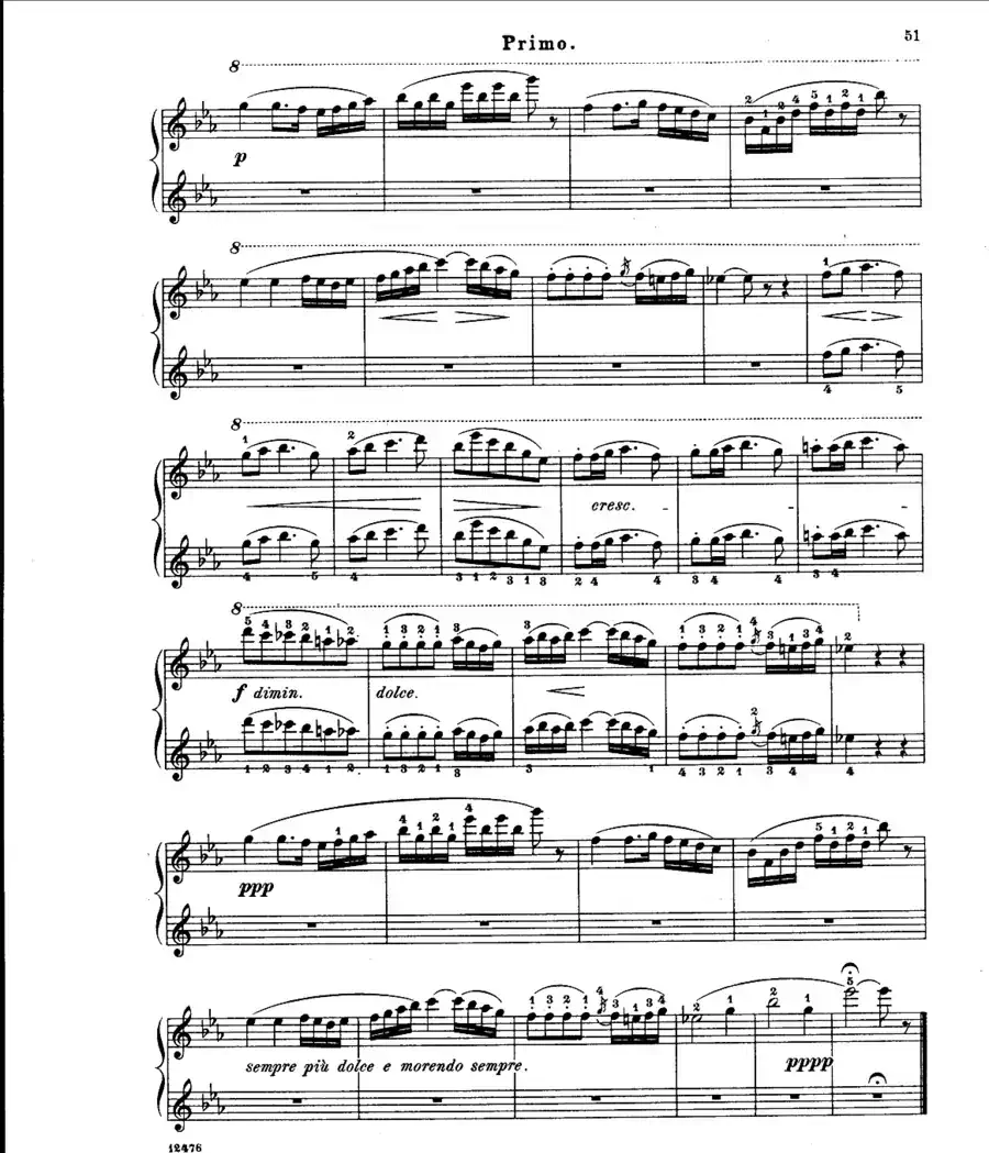 L'Arlesienne Suite No·2(阿莱城姑娘·第二组曲·四手联弹)