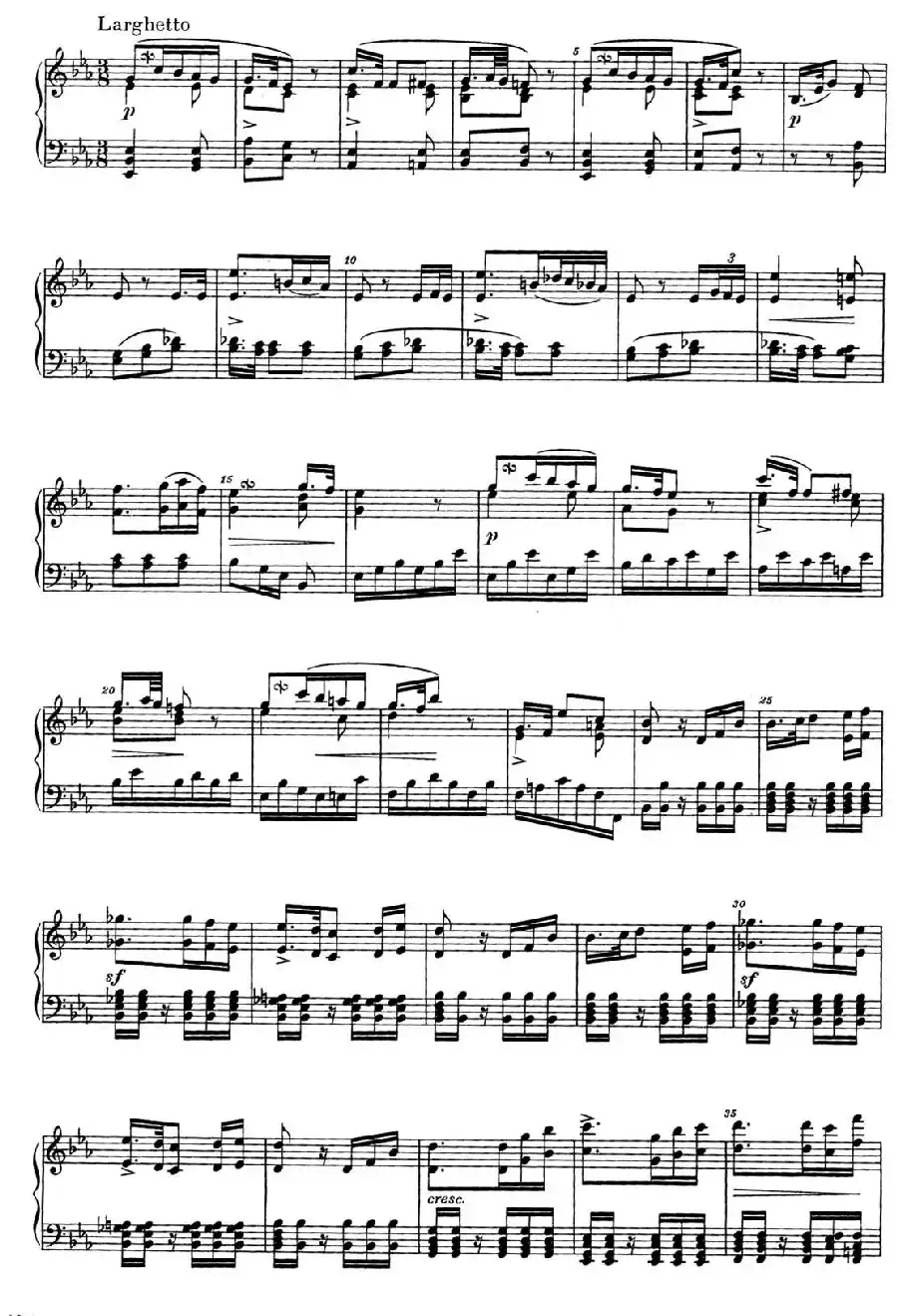 降B大调钢琴奏鸣曲 (Piano Sonata in B-flat Major Op.1)