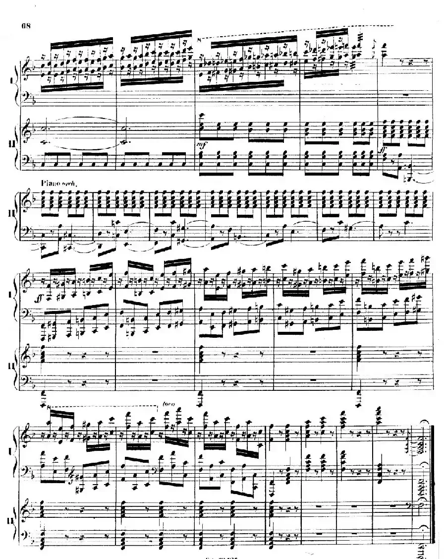 Piano Concerto No.2 in F Major Op.35(F大调第二钢琴协奏曲·Ⅱ·双钢琴)