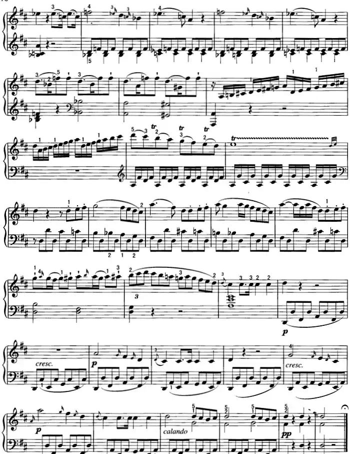不可不弹的世界钢琴名曲:回旋曲(D大调)
