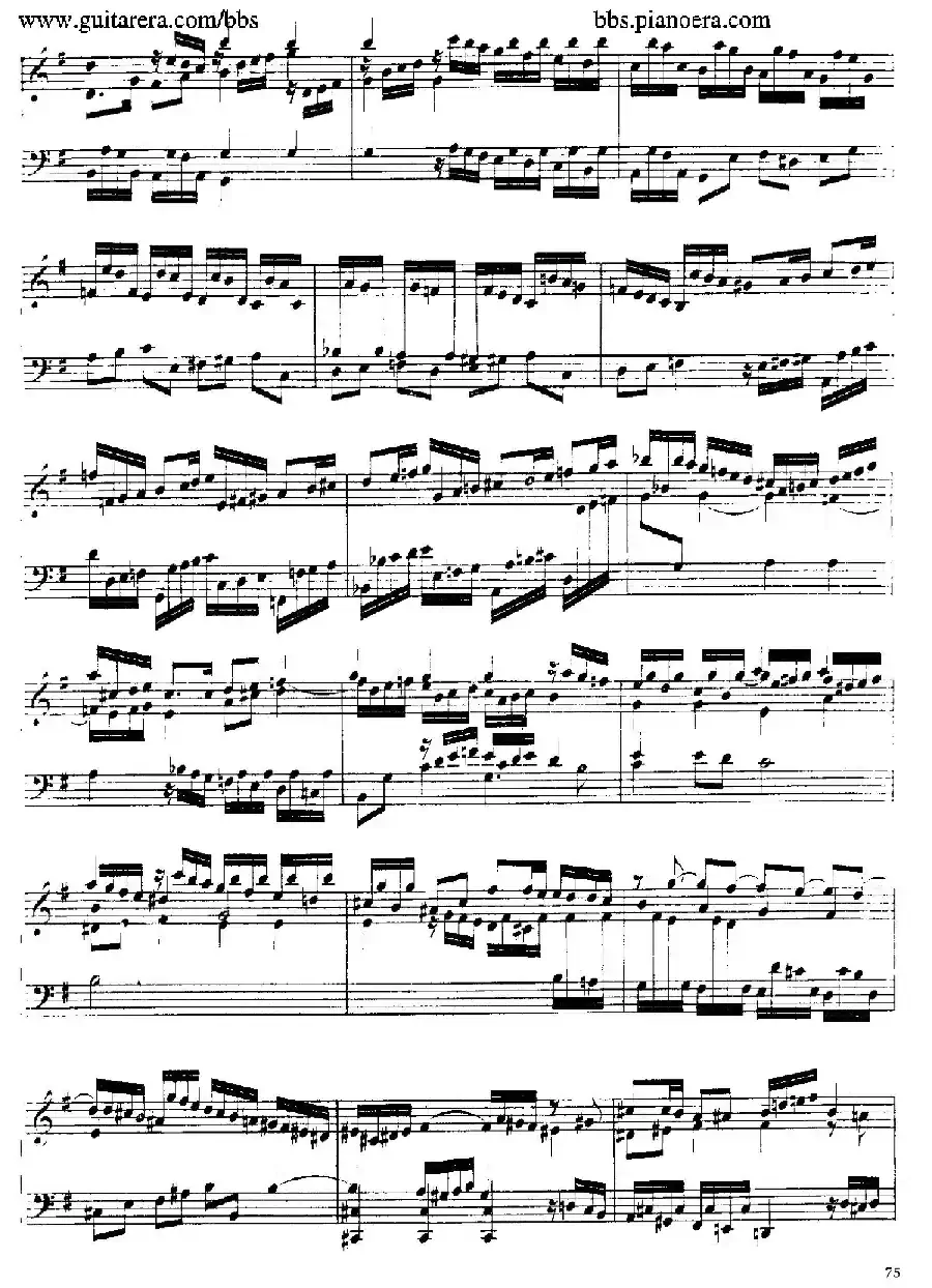 Suite No.4 in e Minor HWV 429(e小调第四组曲)