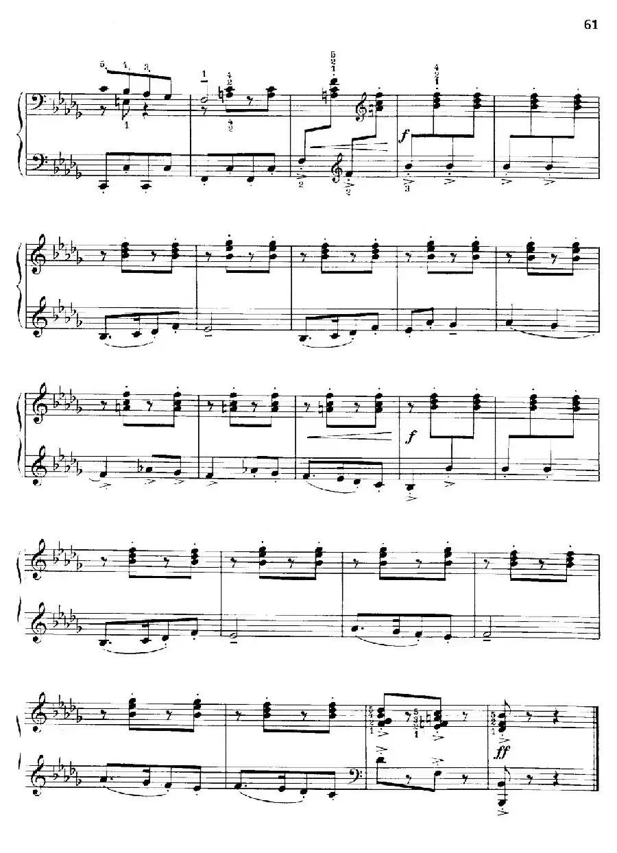 Thirty Pieces For Children Op.27(30首儿童钢琴曲 26—30)