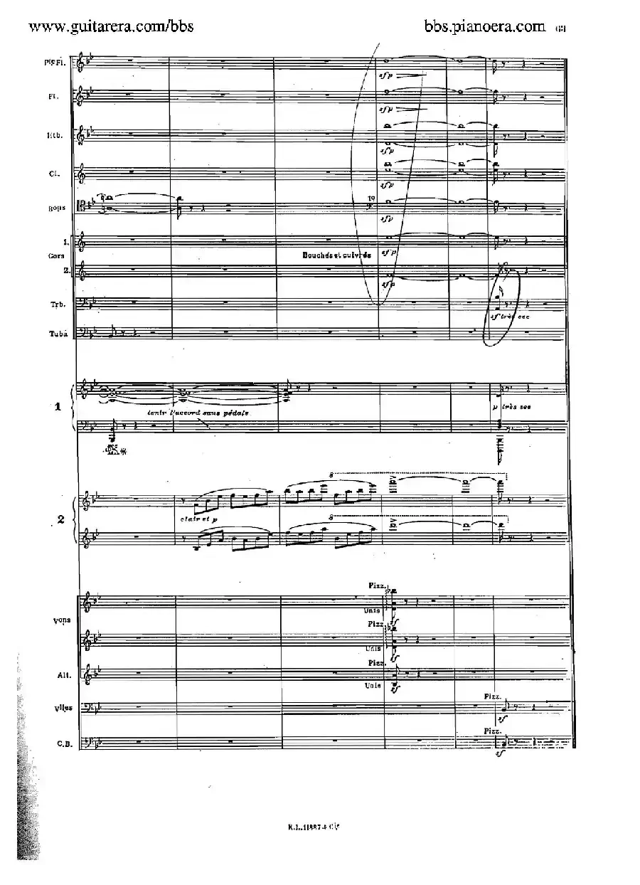 Concerto for 2 Pianos in d Minor(d小调双钢琴协奏曲·总谱)
