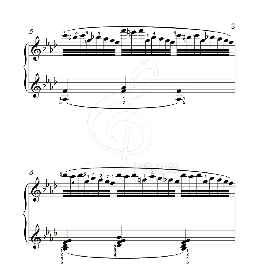 练习曲 13(克拉莫钢琴练习曲60首)