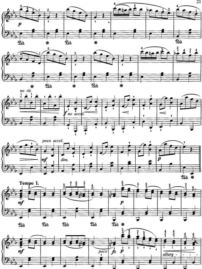 不可不弹的世界钢琴名曲:埃科塞斯舞曲