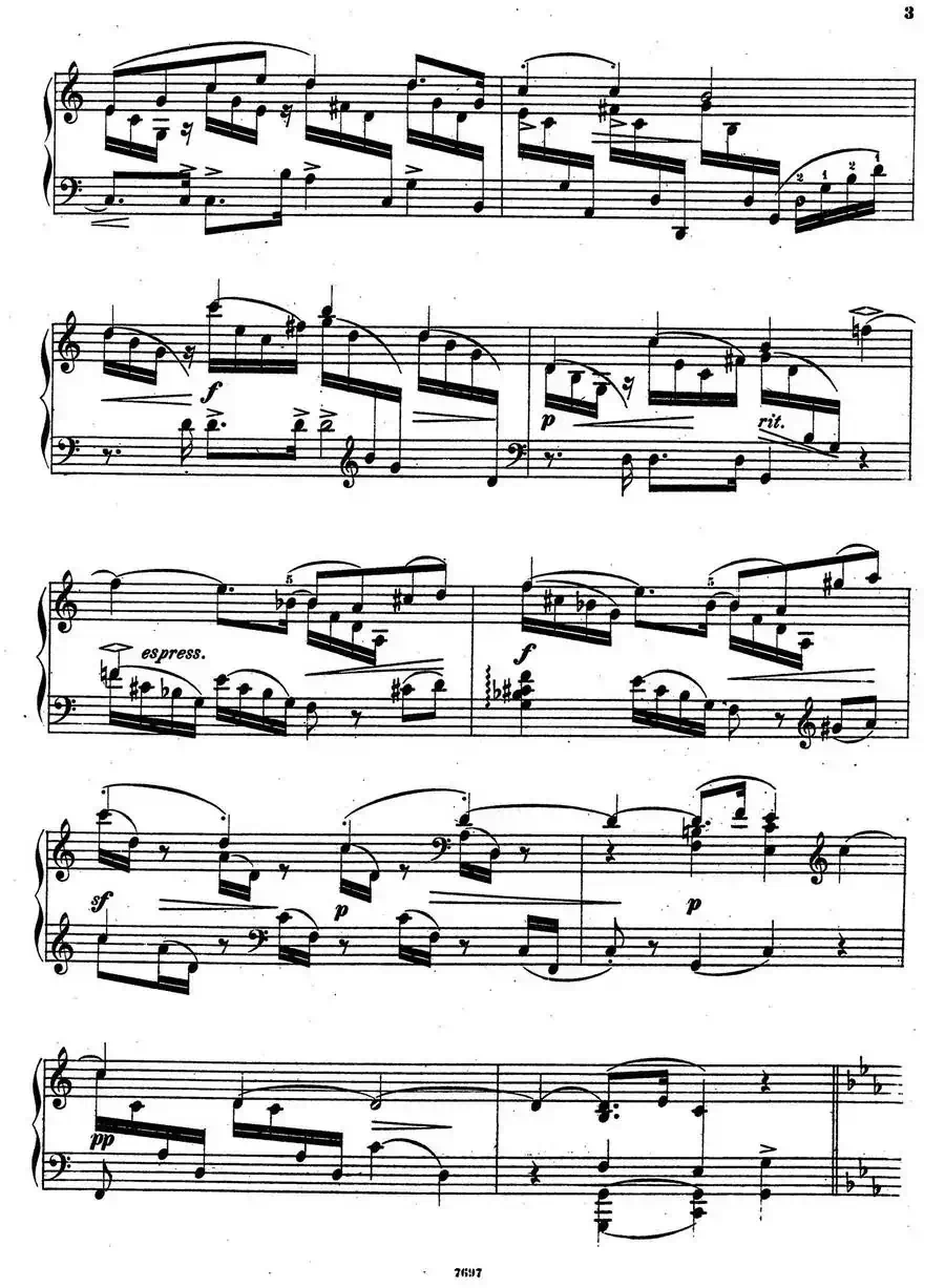 Nachtstücke Op·28(4首夜曲·1)