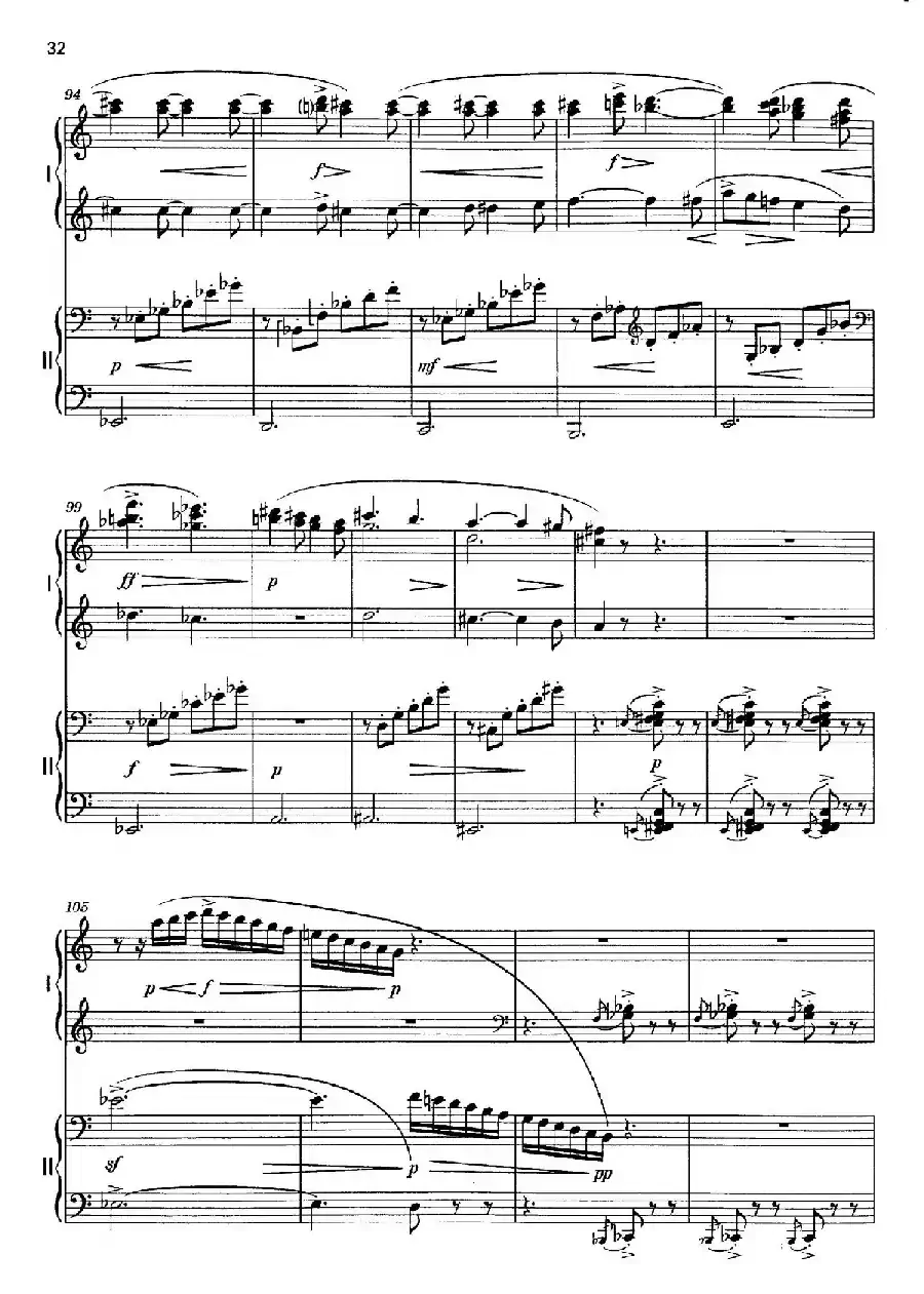 Vier Bagatellen Op.70(4首小品·Ⅳ·四手联弹)