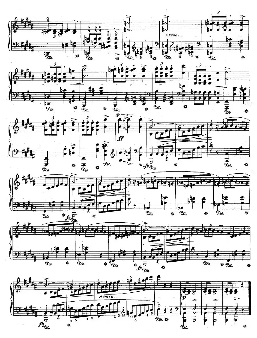Quatre Mazurkas Op.41(4首玛祖卡·3)