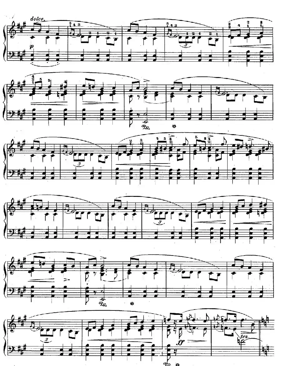 Quatre Mazurkas Op.17(4首玛祖卡舞曲·4)
