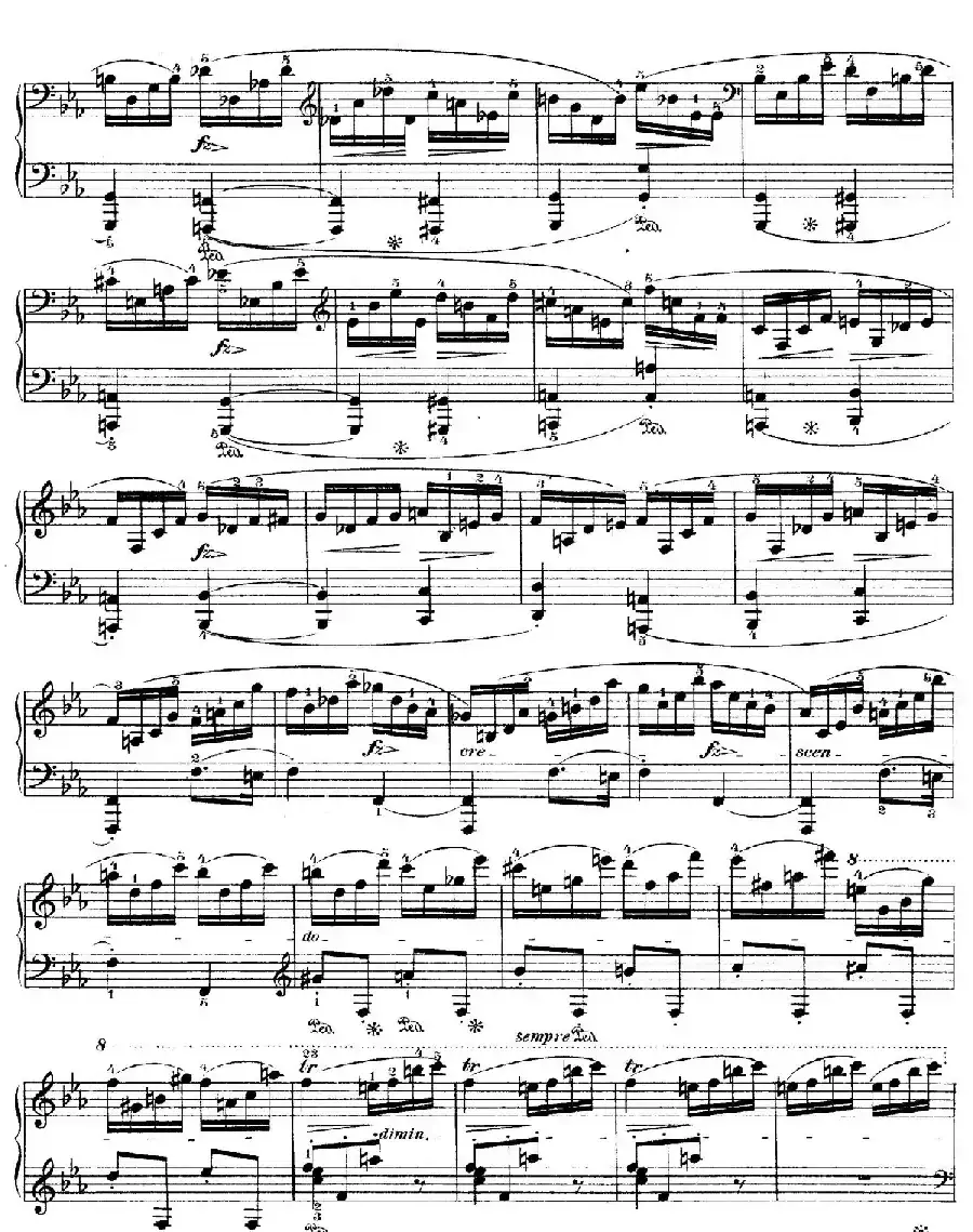 Rondo in E flat Major Op.16(降E大调回旋曲)