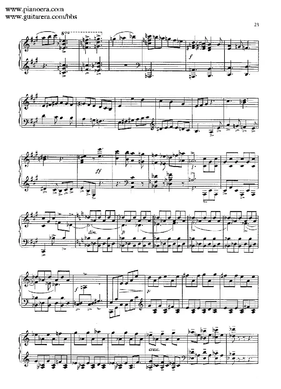Two Pieces for Piano H.179(2首钢琴作品)