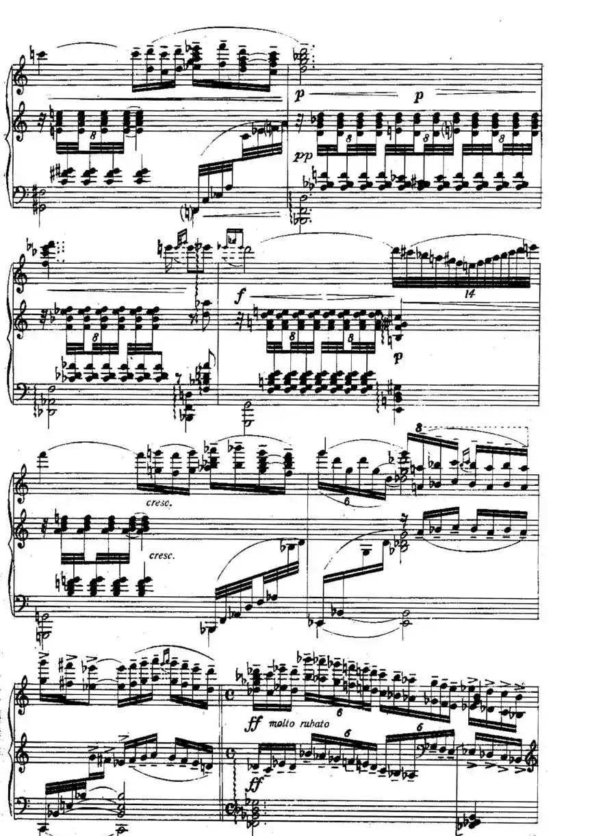 Six Préludes Exotiques Op·17(6首特色前奏曲·5)