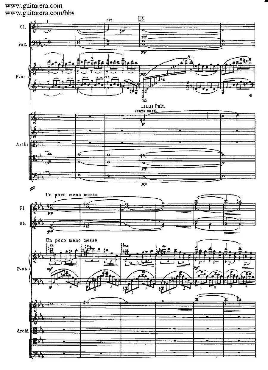 c小调第二钢琴协奏曲 Op.18(总谱·P37——45)