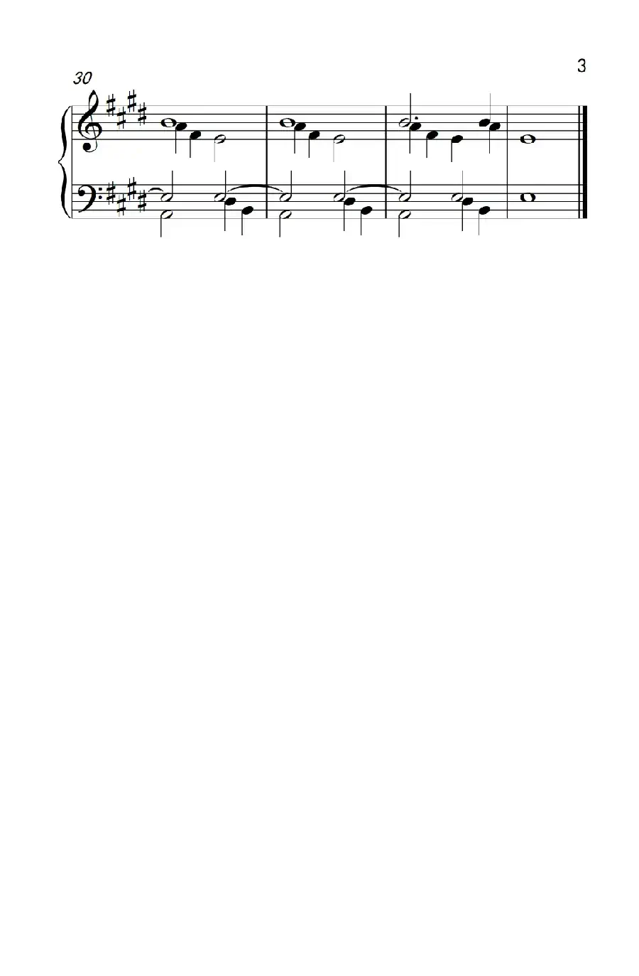 带持续音的卡农(巴托克 小宇宙 钢琴教程 2)