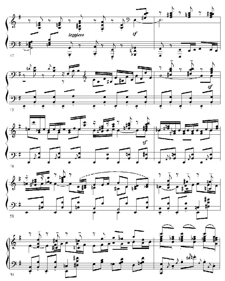 Carmen Variations 12 Pieces(12首卡门主题变奏曲·5)