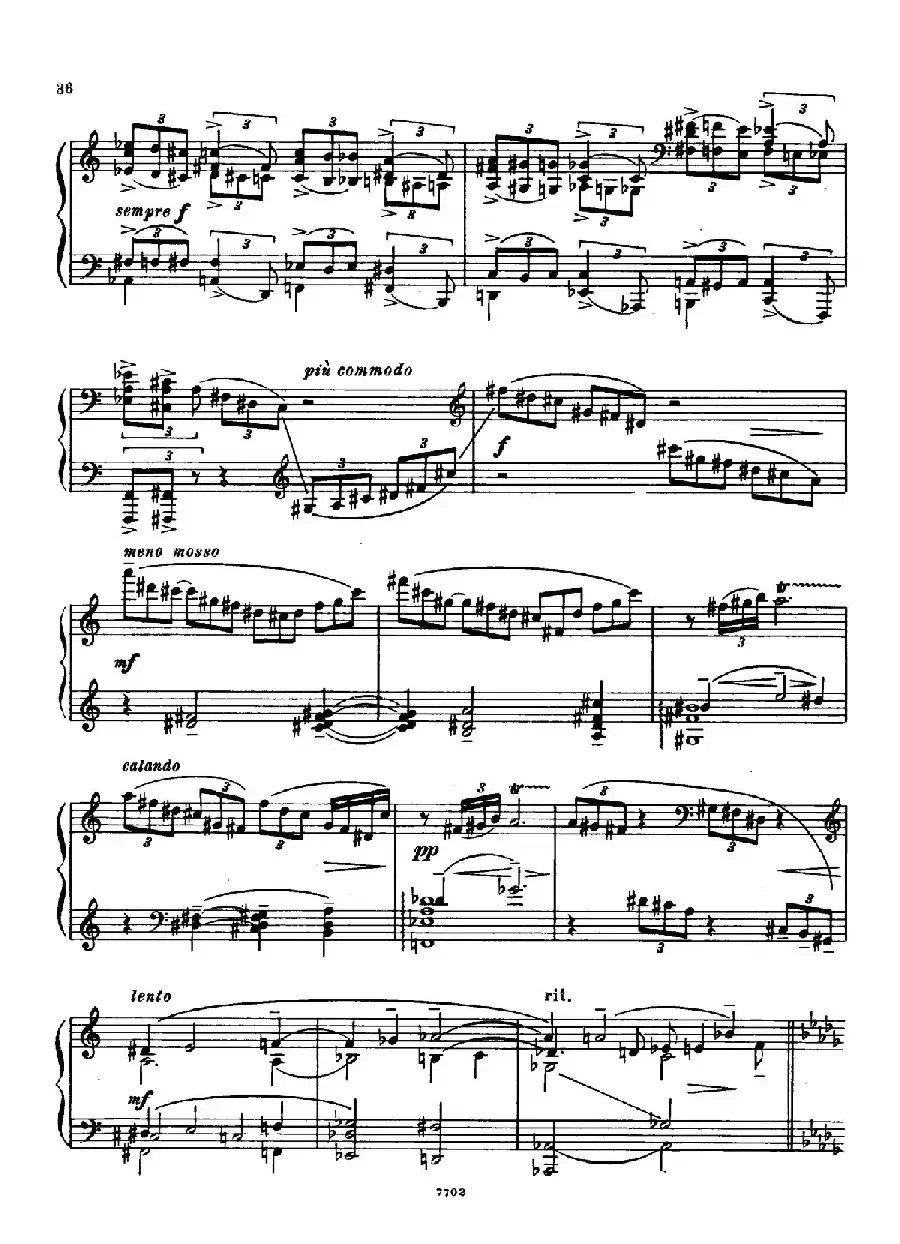 升f小调第一钢琴协奏曲 Op.1(双钢琴版)