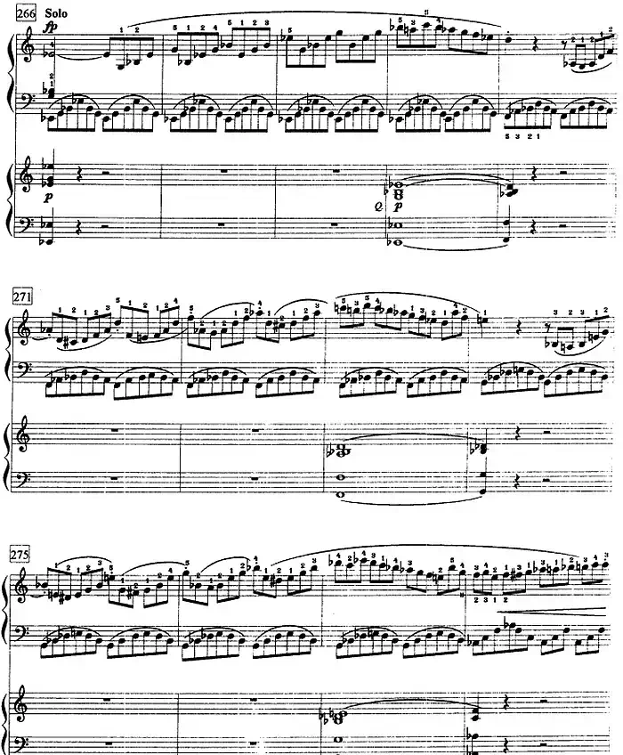 钢琴教程第八级 大型乐曲(C大调第一钢琴协奏曲 Op.15 第一乐章)