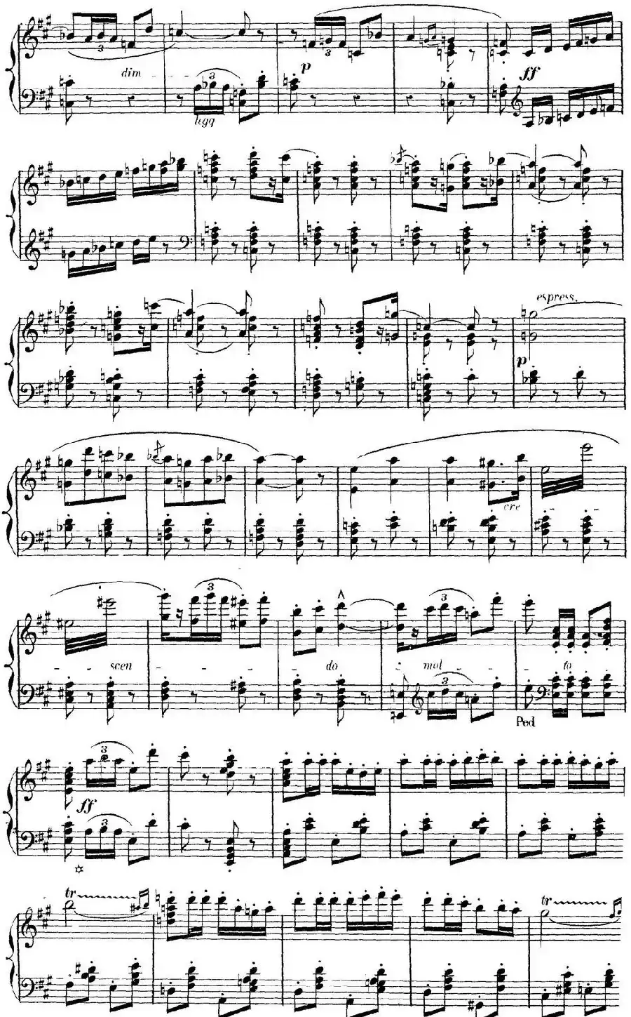 Carmen for Solo Piano(卡门全剧钢琴独奏版)(No.1)
