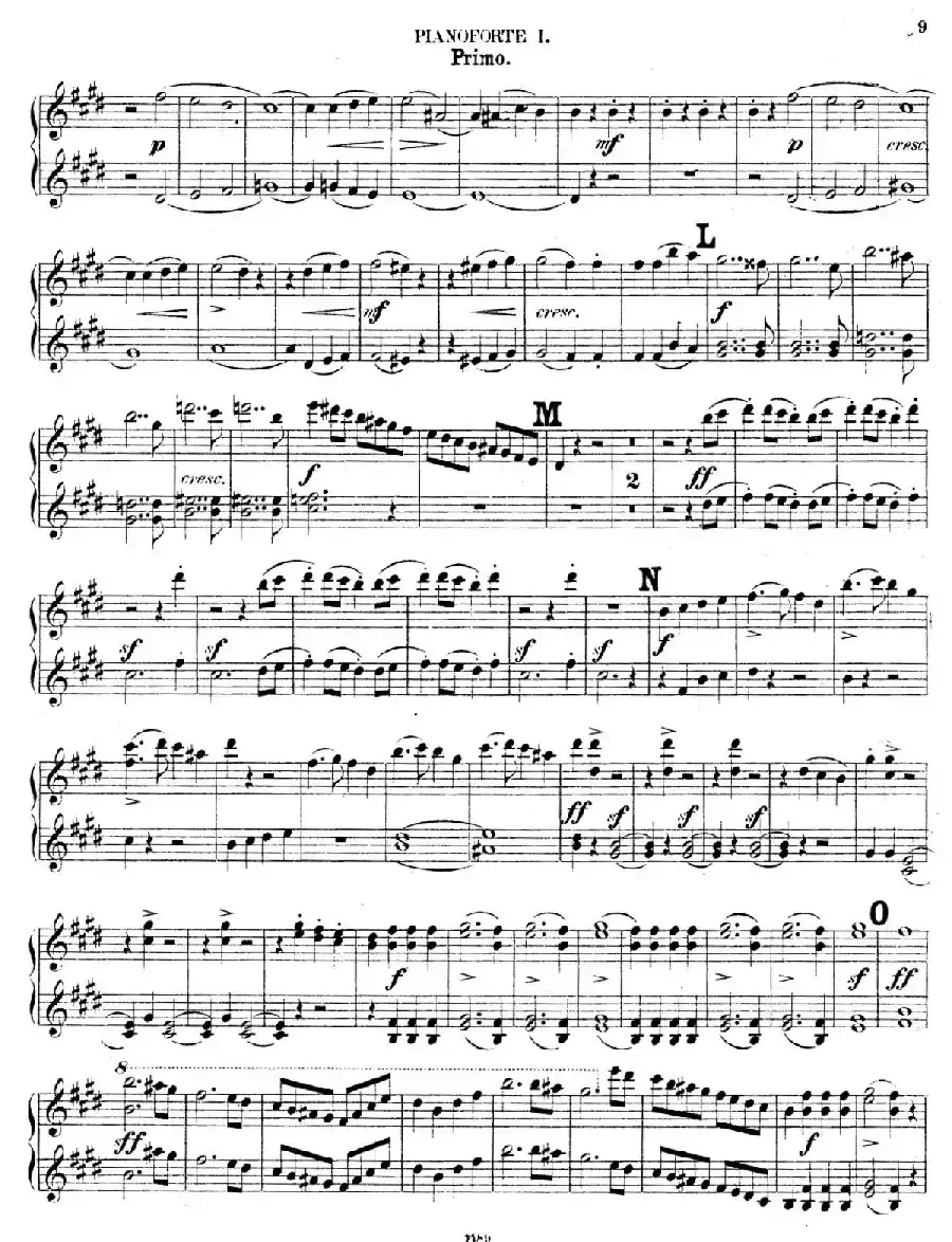 Ein Sommernachtstraum Overture Op.21(仲夏夜之梦序曲·八手联弹版)